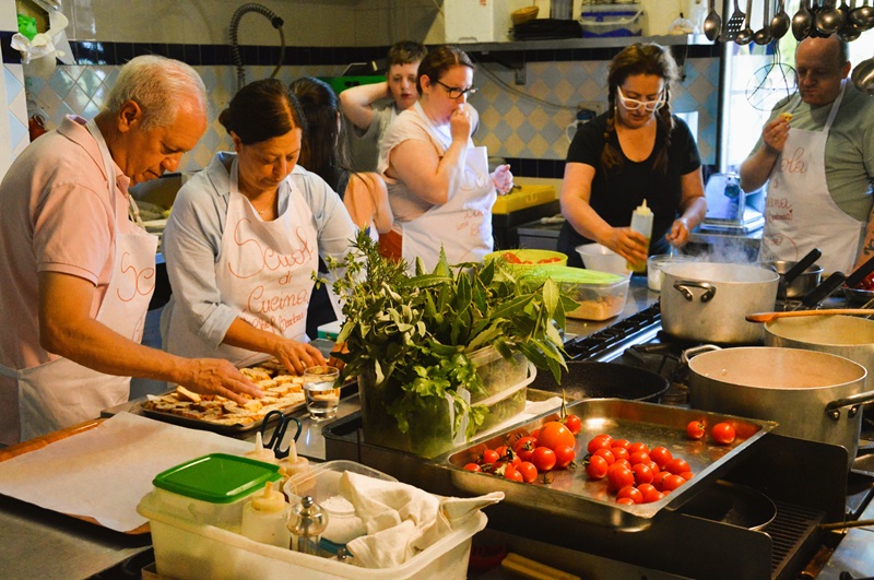 Pasta-Kochkurs in der Maremma, Toskana