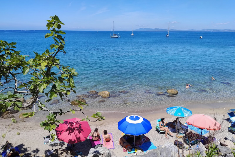 La Cantoniera, Strand in der Maremma, Toskana