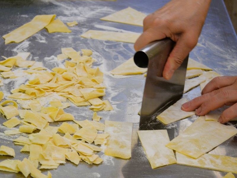 Maltagliati, Pasta-Rezept aus der Maremma, Toskana